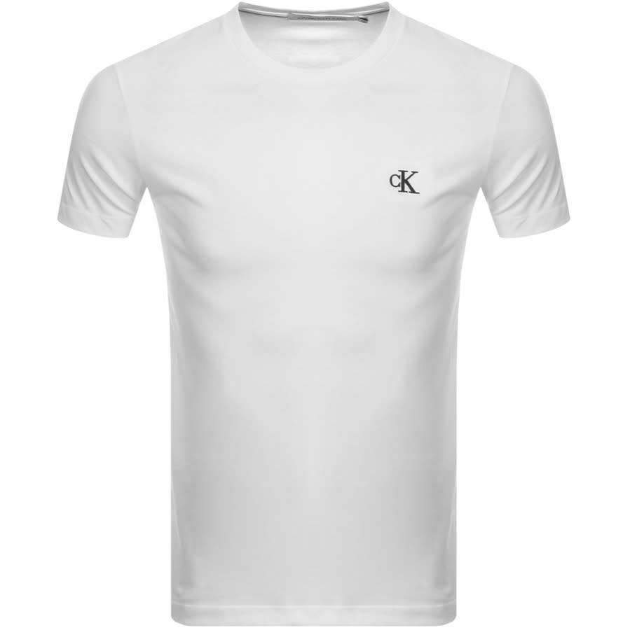 Alternative Image for ProductCalvin Klein Jeans Logo T Shirt White1
